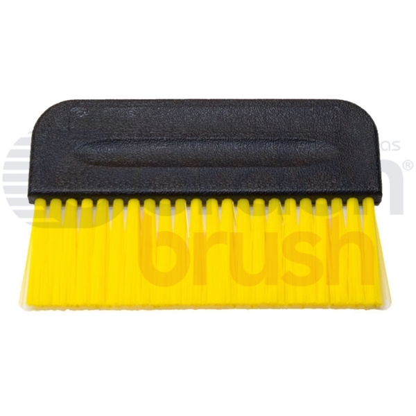 Gordon Brush 3-1/2"x3/8" .010" Static Dissipative Nylon Bristle Short Handle Brush 900437ESD-010